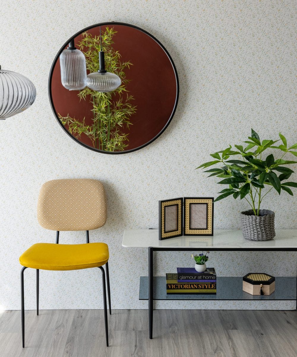 Decoración de interiores con amarillo